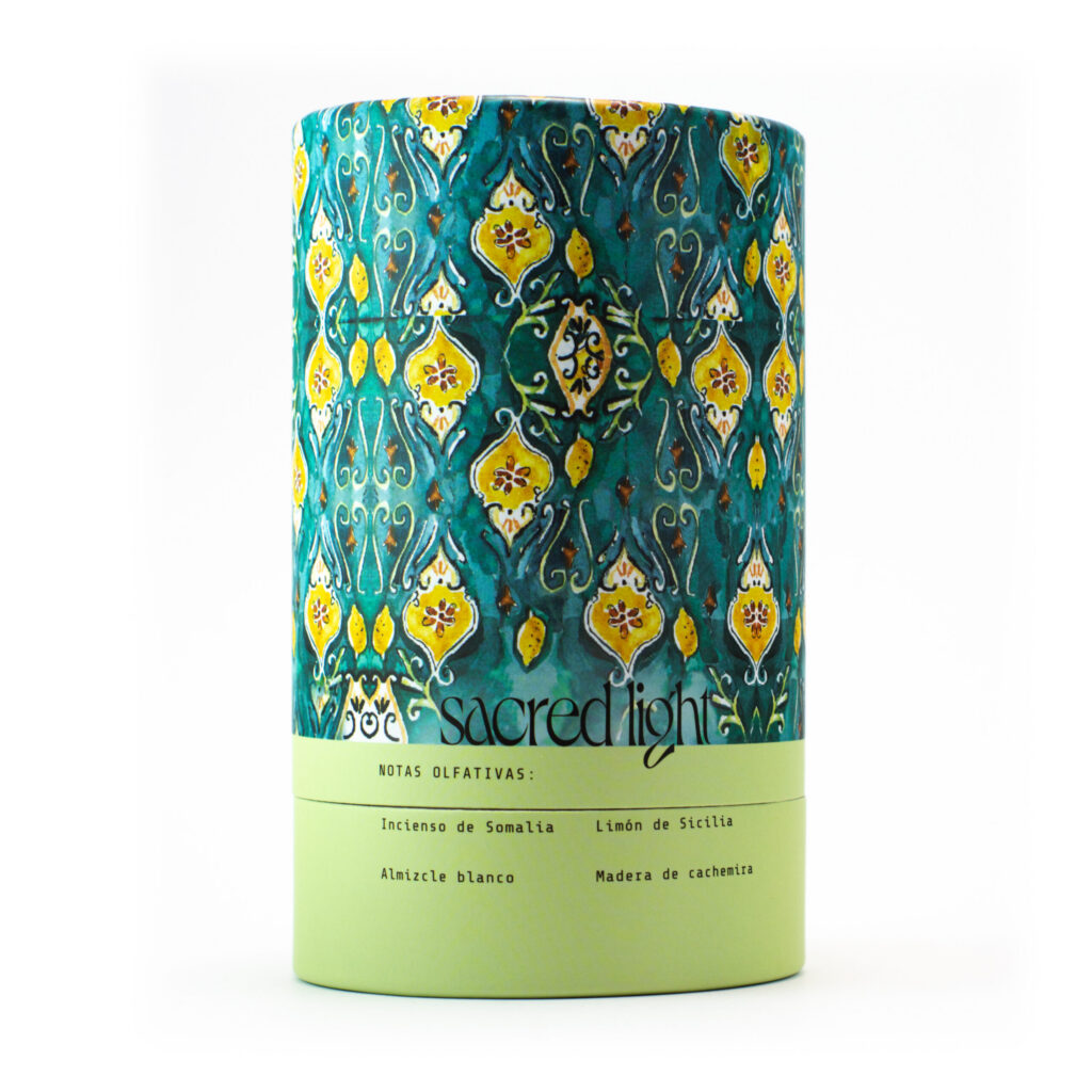 Vela aromática Sacred Light (300g)